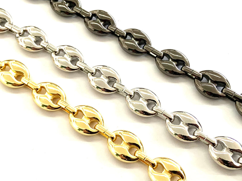 Oval Link, Plated