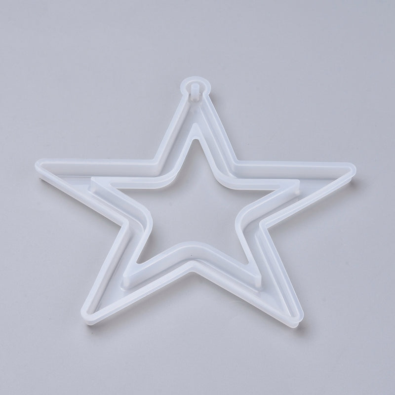 Moon, Star, Resin Mold