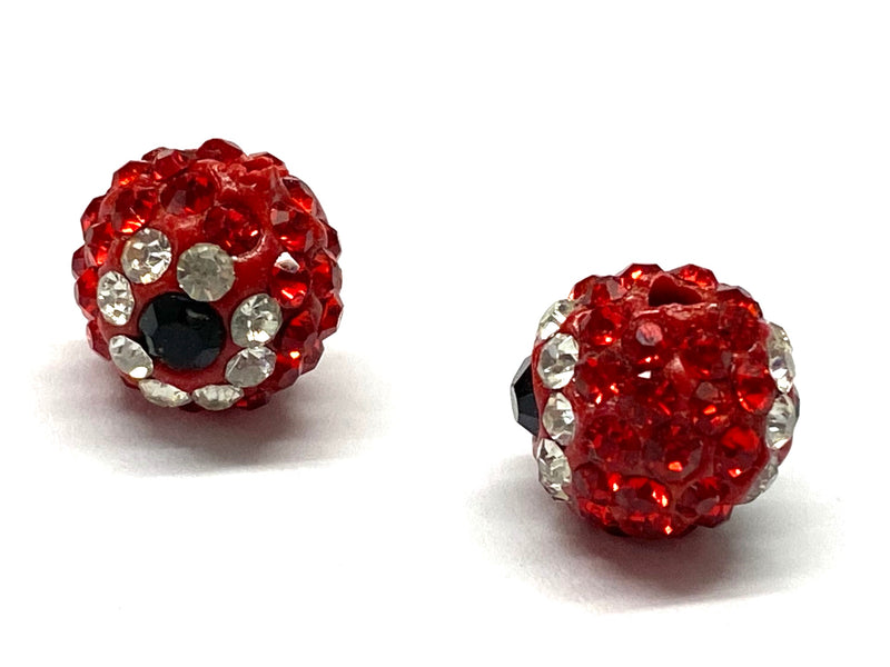 Beads con Rhinestone 9mm