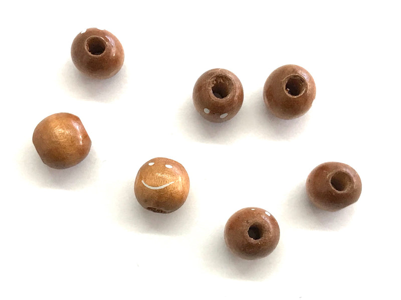 Wood Beads, Face