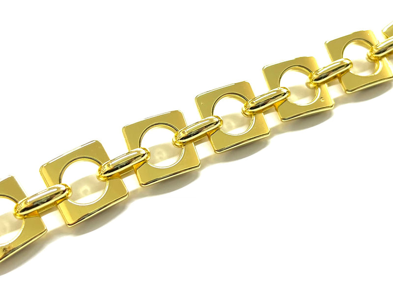 Chain, Square Link, Plating