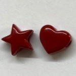 Star, Heart, Pendant for Chain