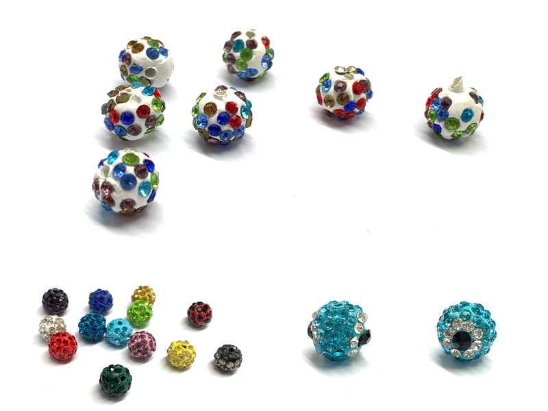 Beads con Rhinestone 9mm