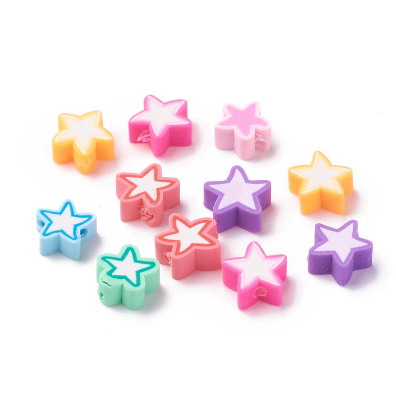 Star, Beads, Rubber