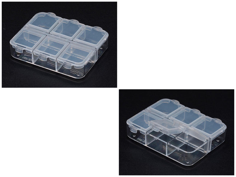 Mini Box, Organizer, 6 Compartments