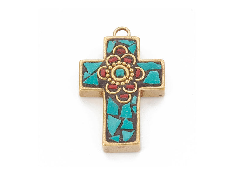 Cruz, Tibetano, Pendant