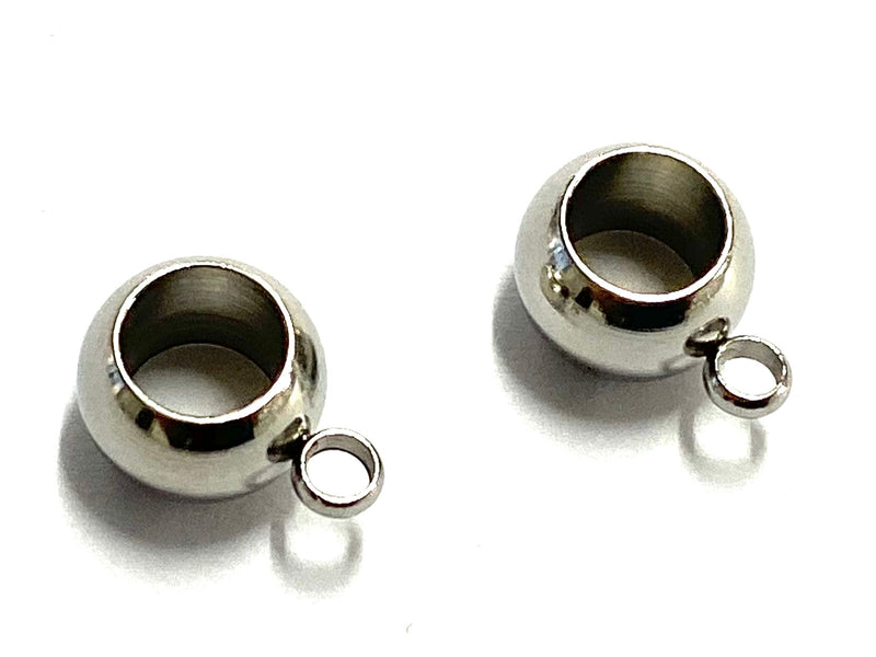 Beads con Argolla, Stainless Steel