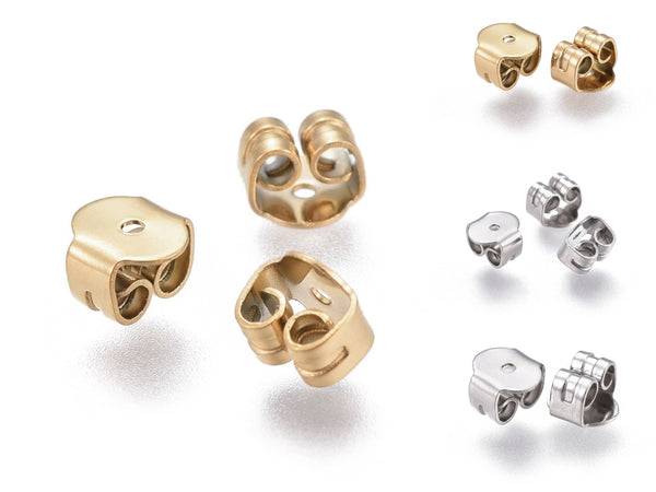 Pinche de Pantalla, Ear Nuts, Stainless Steel