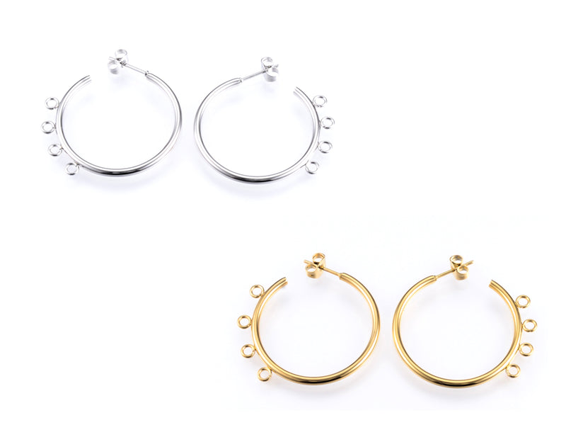 Earring Hoop with Hoops