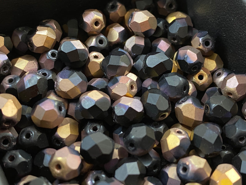 Czech Crystal, Beads, Faceted, 4-6mm