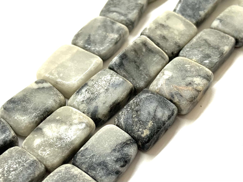 Stone, Beads, Rectangular