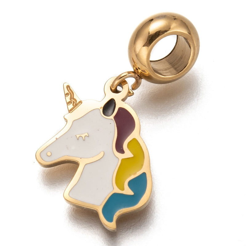 Unicornio, Stainless Steel, Pendant