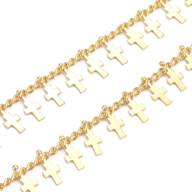 Cross, Chain, Plating