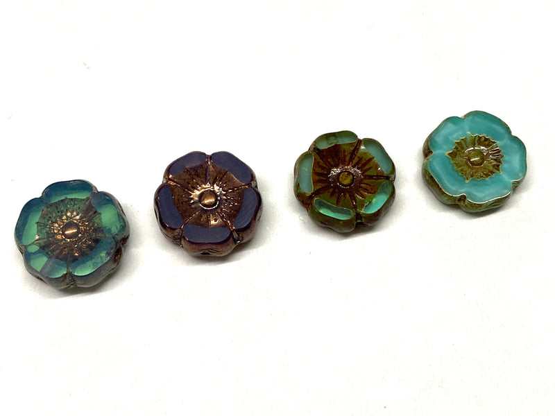 Flor, Cristal Beads