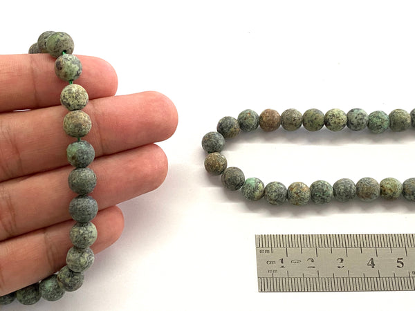 African Turquoise Jasper, 8mm