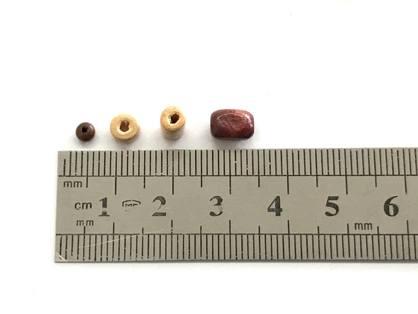 wooden beads