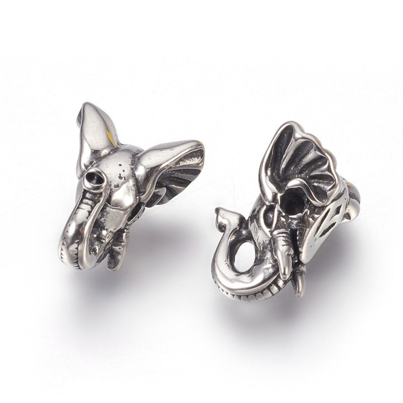 Elefante, Beads, Stainless Steel