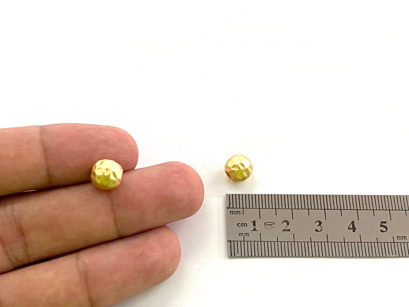 Plated Beads, Faceted, 8mm*