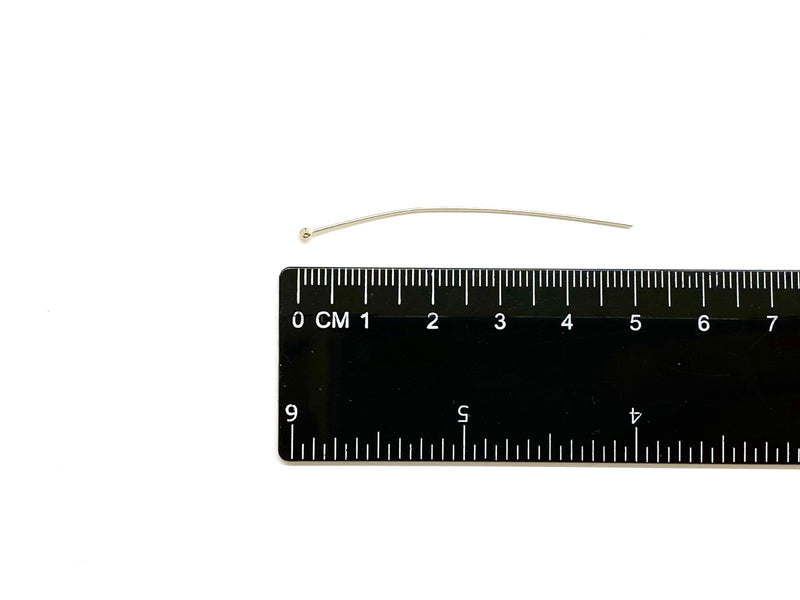 Ball Pins, Enchapado, 50x0.5mm