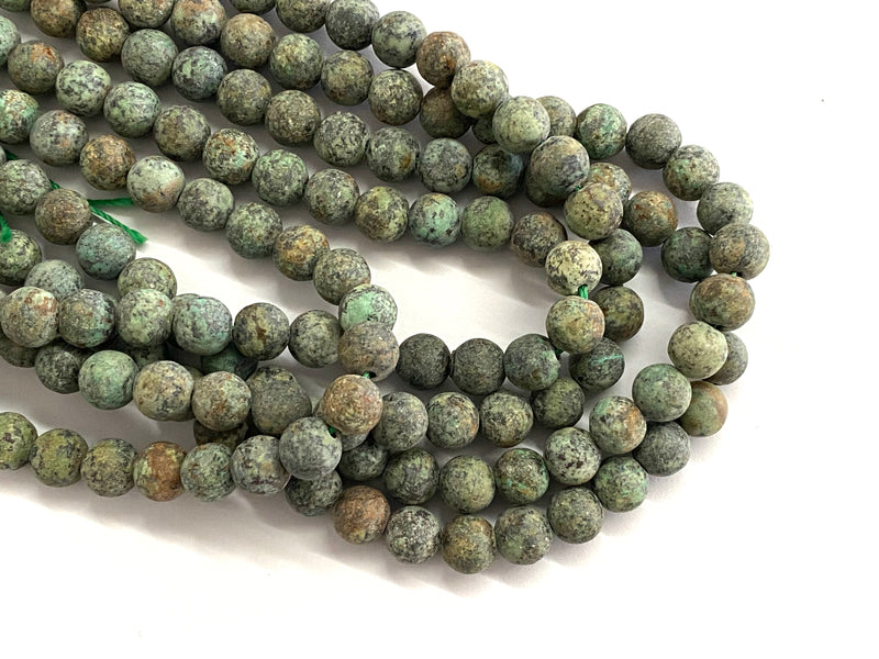 African Turquoise Jasper, 8mm