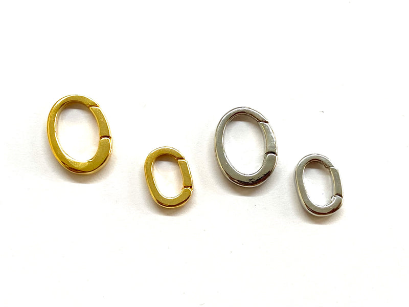 Clasp, Clasp, Oval, Plating