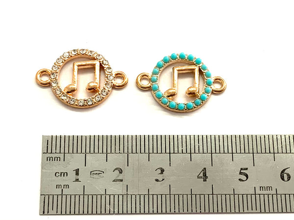 Music, Connector, Rhinestone