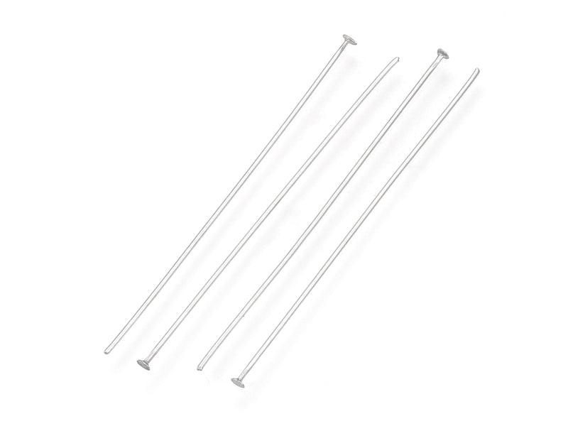 Flat Head Pins, Stainless Steel