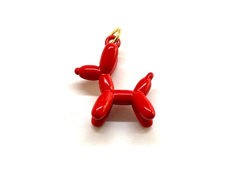 Dog, Balloon, Plating, Enamel