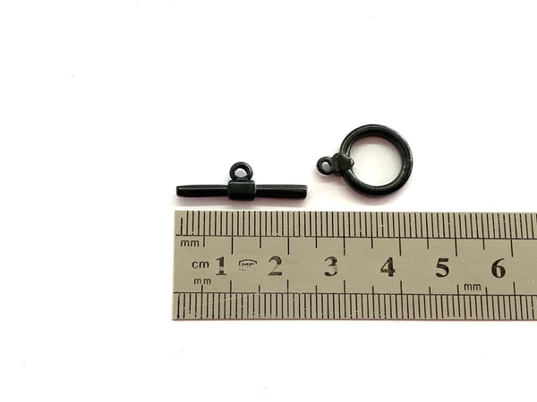 Toggle, Bar and Ring Closure, Stainless Steel