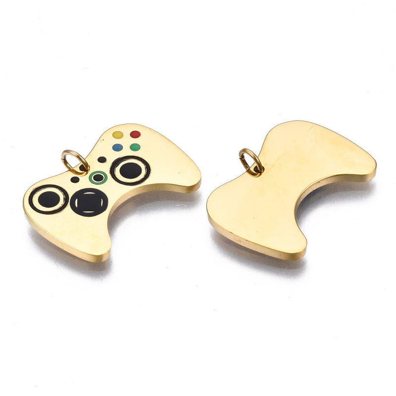 Controles de Juegos, Stainless Steel, Charm