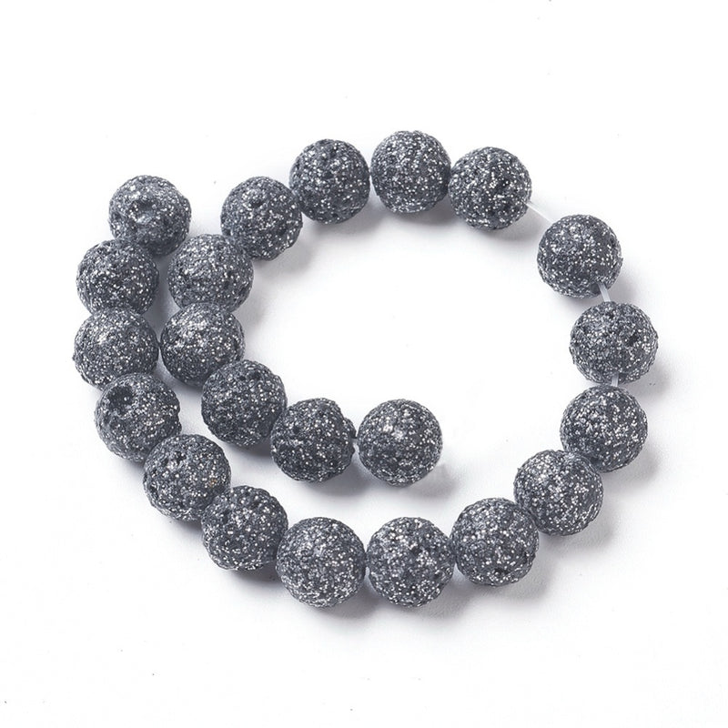 Lava, Piedra, 8mm, Beads