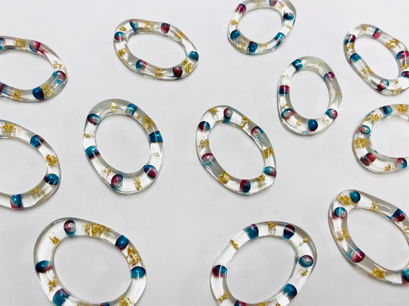 Circle, Resin, Multicolor