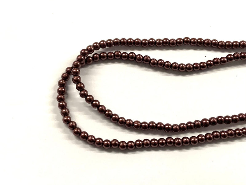 Beads, Plástico, Doble Ristra, 3mm