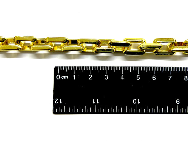 Chain, Rectangular Link, Plating