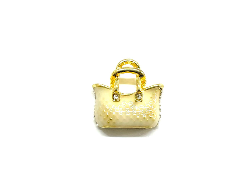 Cartera, Bolso, Rhinestone, Charm