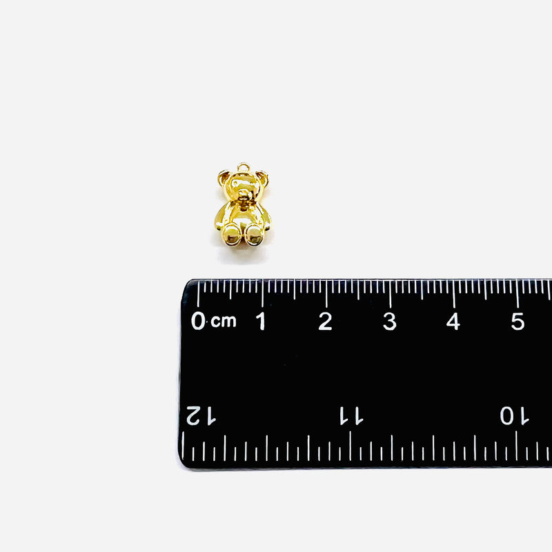 Oso, Enchapado 18k, Charm