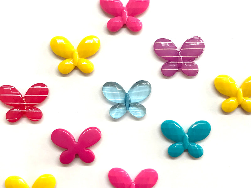 Mariposa, Beads, Acrílico