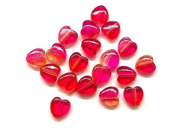 Corazón, Beads, Acrílico