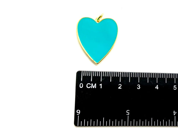 Corazón, Enchapado, Enamel