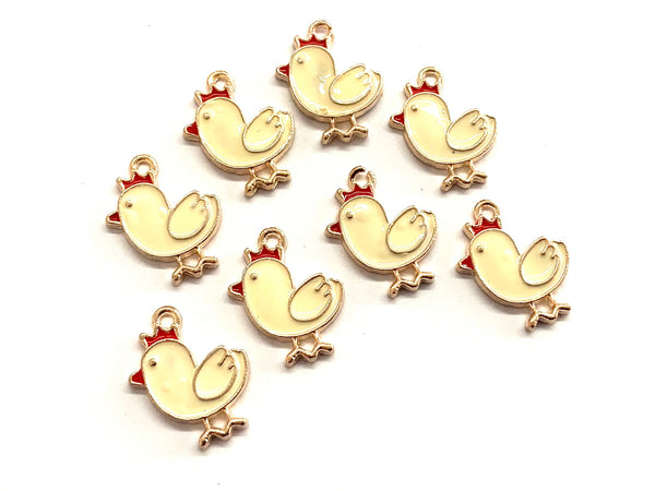 Gallina, Charm, Enamel