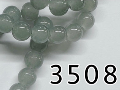 Imitation Jade Crystal Beads, 8mm