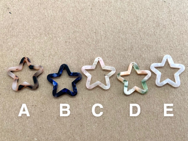 Star, Resin, Charm