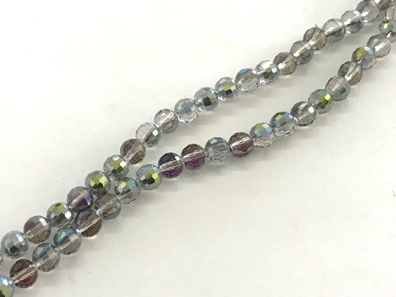 Faceted Beads, 6mm