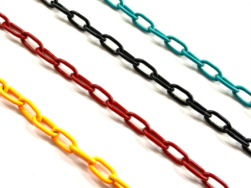 chain, enamel