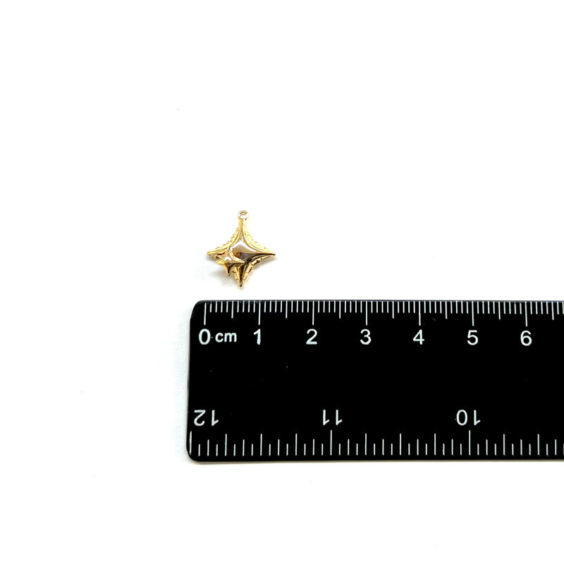 Estrella, Enchapado 18k, Charm