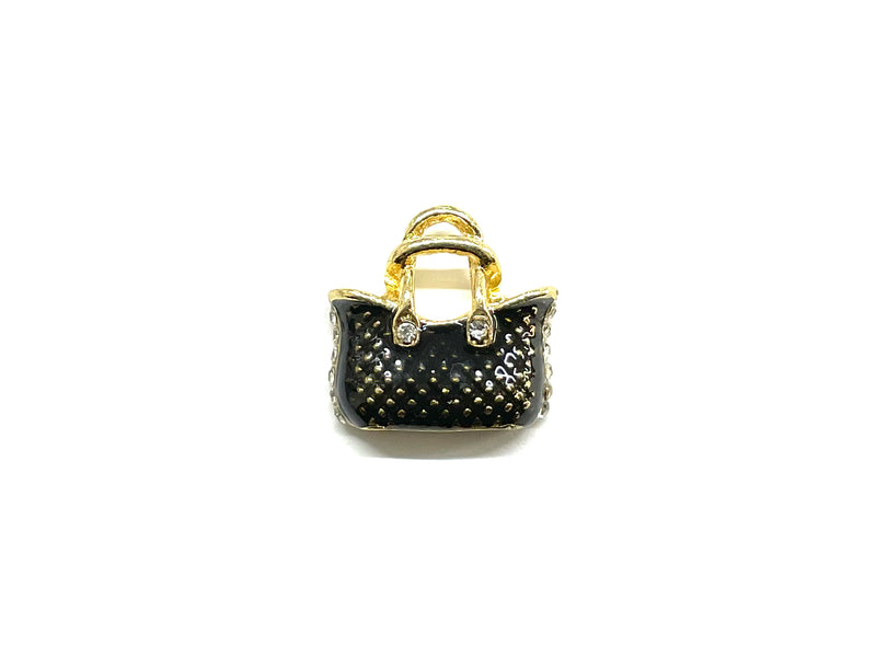 Cartera, Bolso, Rhinestone, Charm