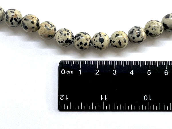 Dalmatian Jasper, Piedra, 10mm, Beads