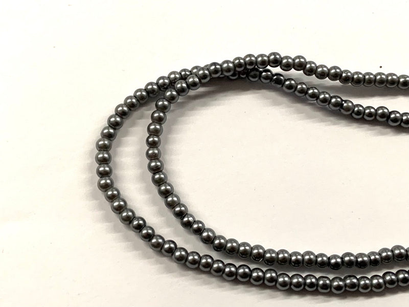 Beads, Plástico, Doble Ristra, 3mm