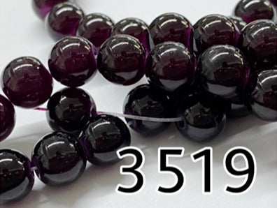 Imitation Jade Crystal Beads, 8mm