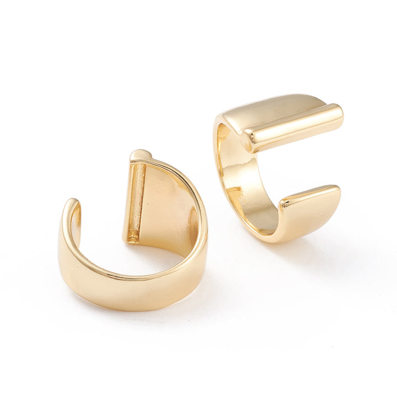 Initial, Rings with Initials, Plated 18k